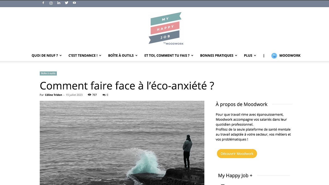 Comment faire face à l’éco-anxiété ?